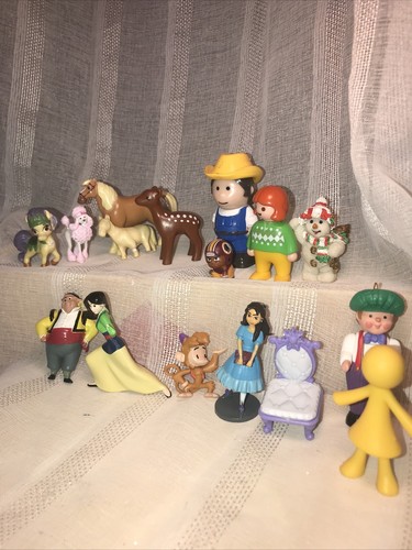 Disney toy figures lot pcs - disney,