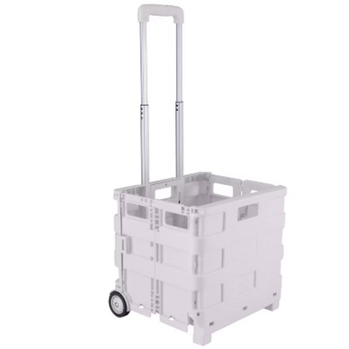 Portable folding utility cart - folding,