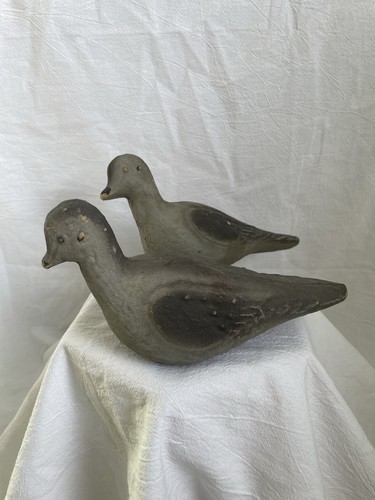 Vintage paper mache decoy - vintage,