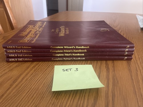 2nd edition core four - ad&d,