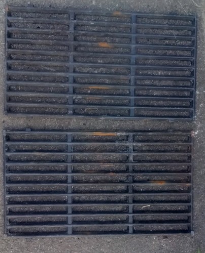 One cast iron grill grate - grill,