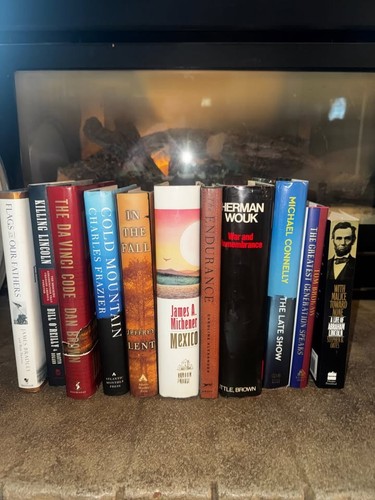 Bestselling hardcover book lot - bestselling,