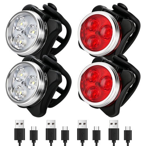 Set usb rechargeable led - set,