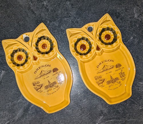 Two owl ceramic - two, rest