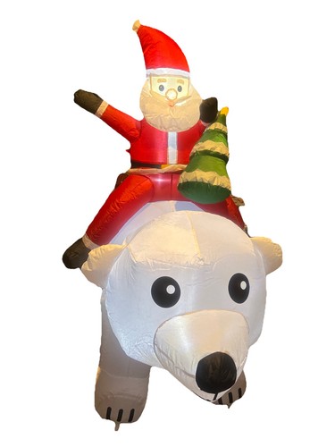 6ft inflatable santa claus - 6ft,