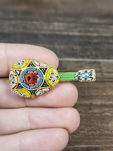 Italian micro mosiac mandolin - italian,