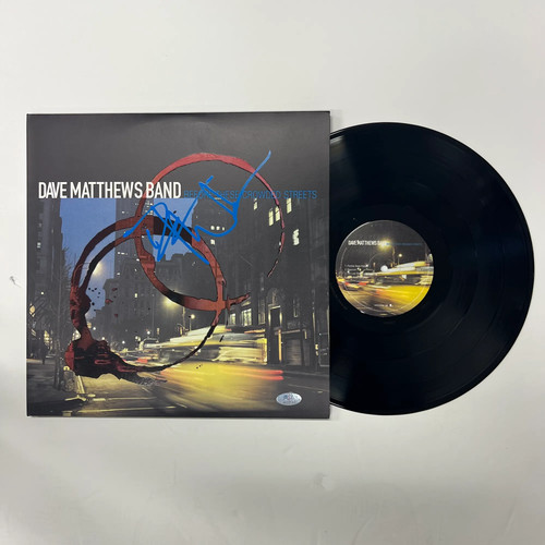 Dave matthews signed - signed, before