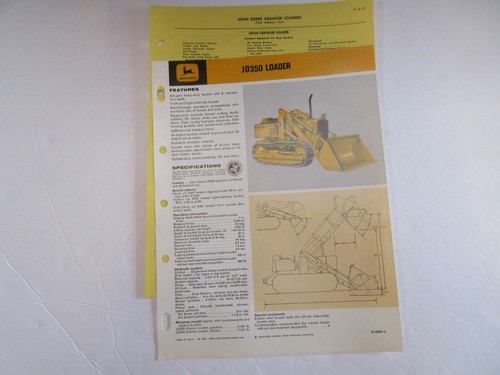 John deere 350 crawler - john,