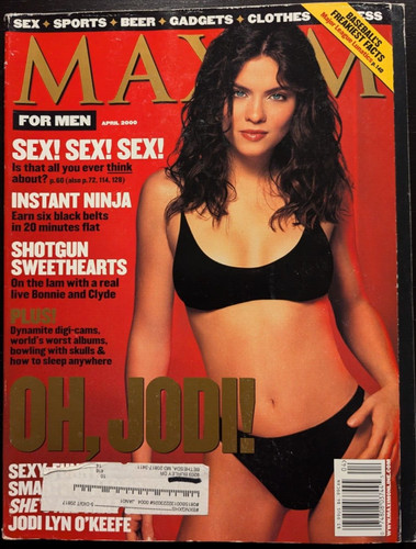 Maxim april 2000 jodi - april,
