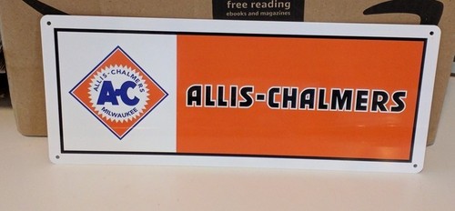 Allis chalmers metal sign - allis,