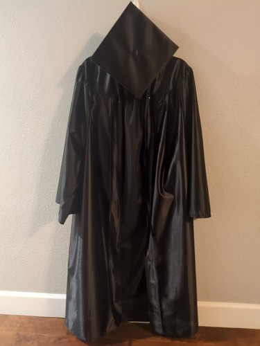 Herff jones black cap and - herff, gown