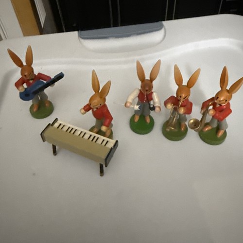 Erzgebirge easter bunny rabbit - erzgebirge,