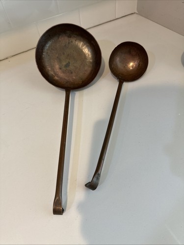 Two large vintage hammered - two,