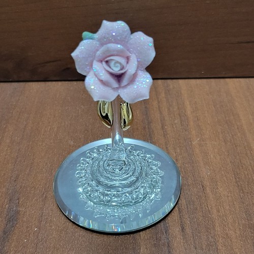 Glass baron crystal - crystal, pink