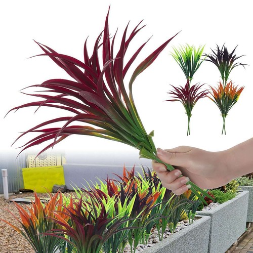 6pcs artificial grass - 2-6pcs, 17"