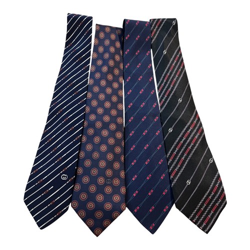 Vintage gucci silk tie - vintage,