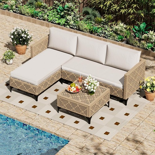All weather piece wicker - 3-piece,