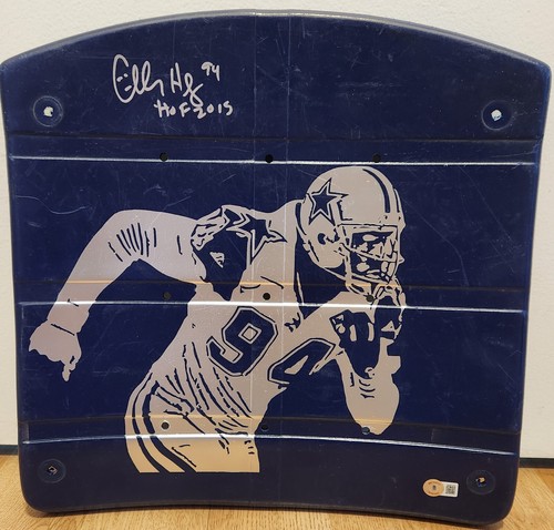 Charles haley signed texas - signed,