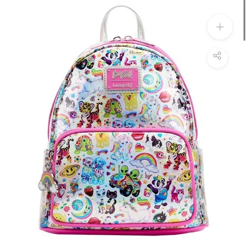Loungefly lisa frank aop - loungefly,