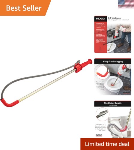 Efficient toilet auger - efficient,