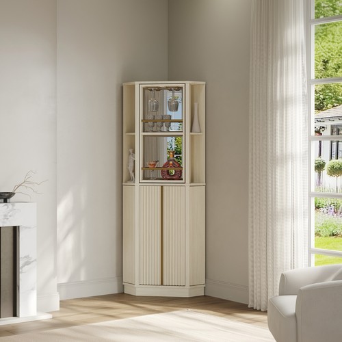 Tall corner bar storage - tall,