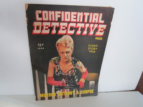 Vintage confidential detective - confidential,