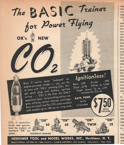 1947 co2 ignitionless model - 1947,