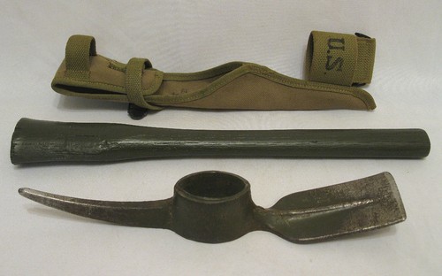 Ww2 army m1910 pick mattock - us,