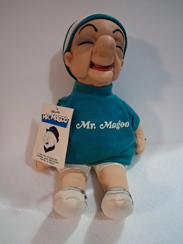 Vintage magoo doll - magoo, blue