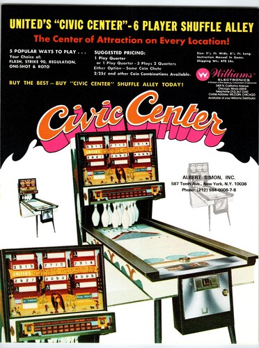 1960s williams civic center - 1960s,
