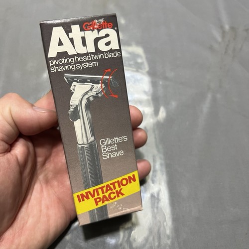 Vintage gillette atra razor - vintage,