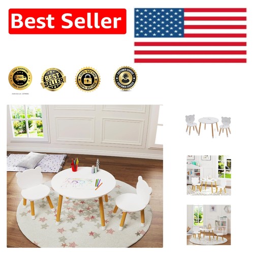 Elegant kids wood table - elegant,