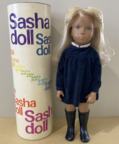Sasha doll metal tube - sasha, box