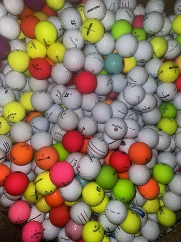 Dozen used golf balls - used,