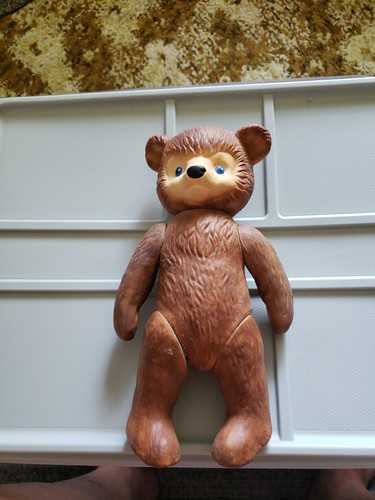 Vintage ceramic teddy - vintage,