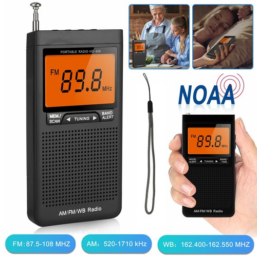 Portable pocket radio - portable, fm