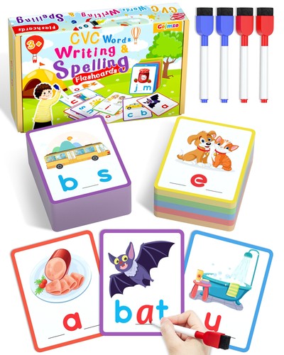 Cvc word writing - word,