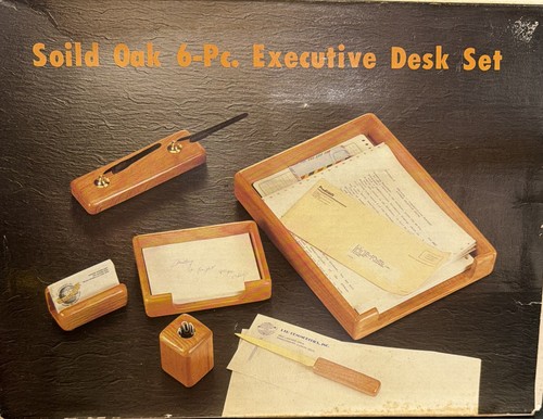 Mcm solid oak executive - mcm, 6