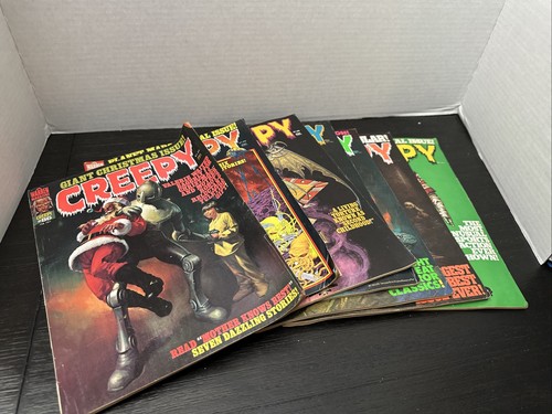 Lot creepy magazines - lot, 1977