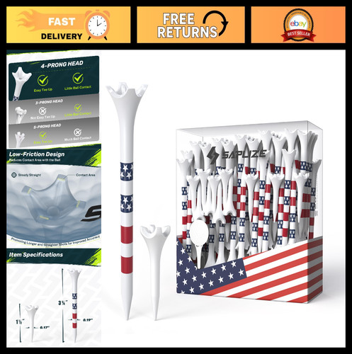 Upgraded prong golf tees - upgraded,
