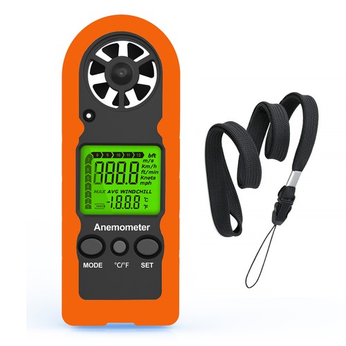 Mini digital anemometer - digital,