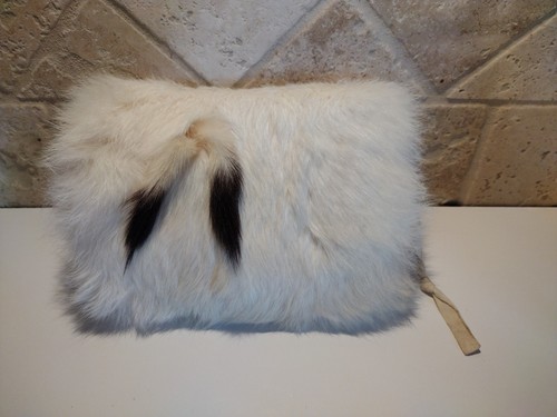 Vintage ermine muff hand - vintage,
