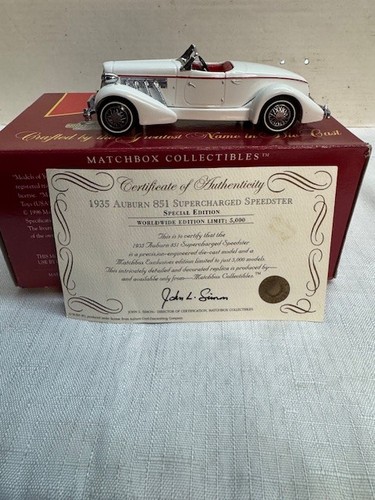 Matchbox limited edition 1935 - matchbox,