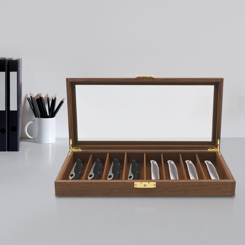 Knife display case - display, glass