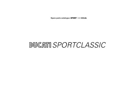 Ducati parts manual book - parts,
