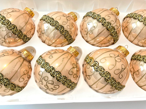 Martha stewart decorated glass - stewart,