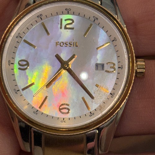 Fossil women mother - fossil, pearl
