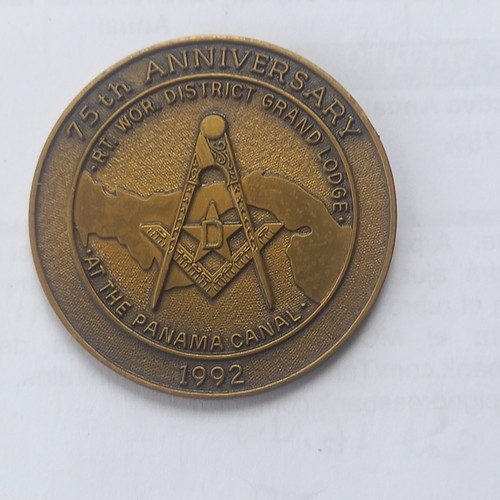 Panama masonic medal - ,