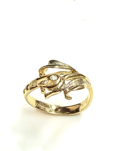 Vintage 10k solid yellow gold - yellow,