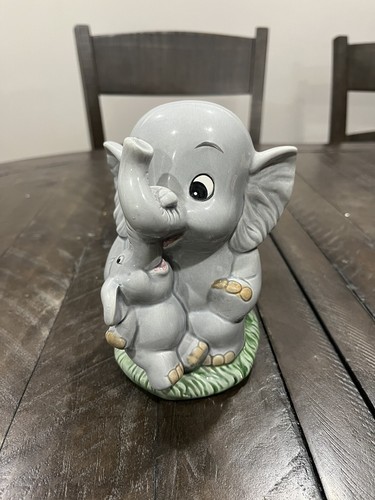 Vtg enesco elephant - coin, bank
